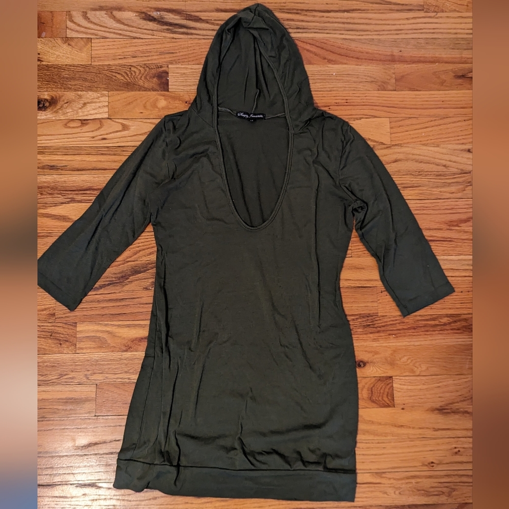 Forest Green 3/4 Sleeve Shirt
